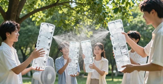 大冰块降温方法_吴中区夏季防暑降温大冰块_大冰块户外活动使用时长